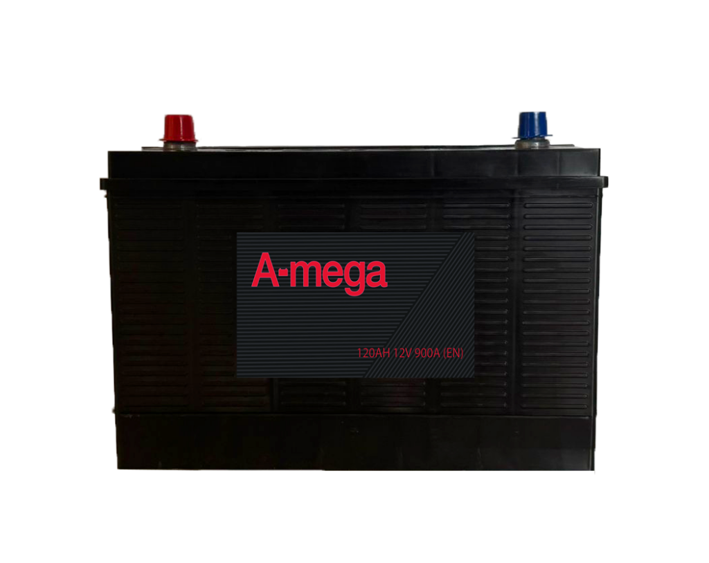 AKUMULATOR A-MEGA 3 120Ah 900A JAP L+ Wystające bieguny