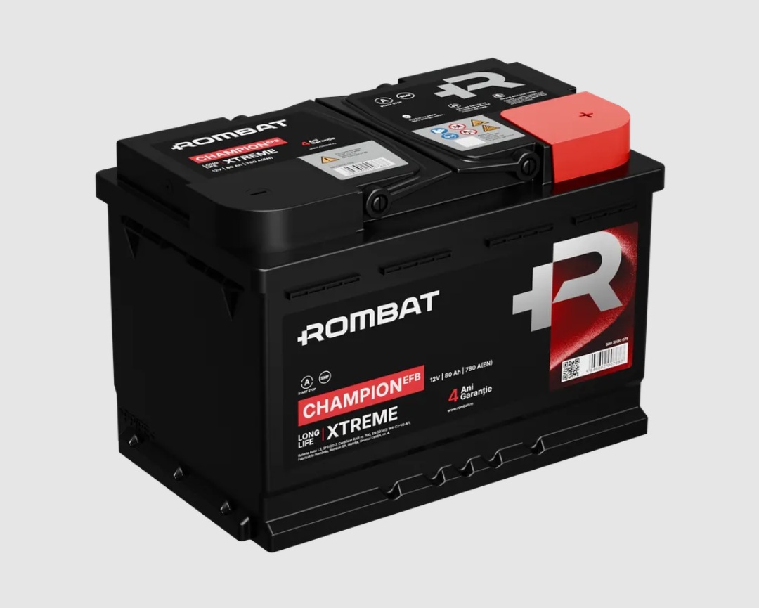 AKUMULATOR ROMBAT CHAMPION EFB 80AH 780A START/STOP OEM