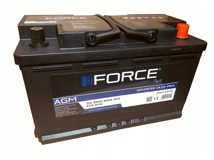 AKUMULATOR FORCE 70AH 720A 12V AGM START/STOP