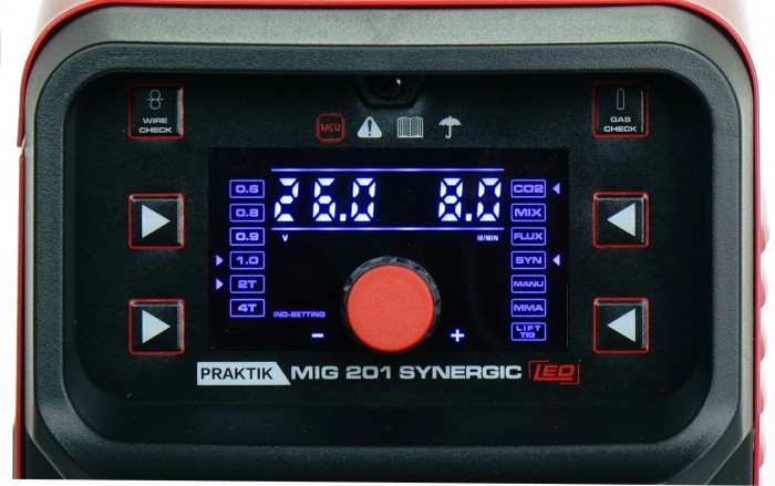 IDEAL SPAWARKA PRAKTIK MIG 201 SYNERGIC LED 