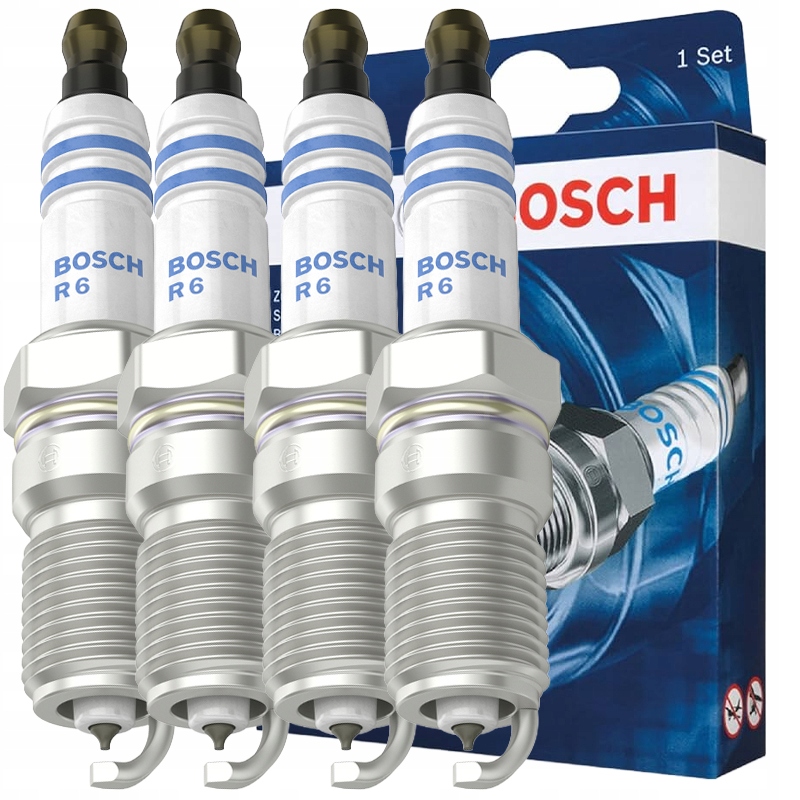 ŚWIECA ZAPŁONOWA BOSCH 0 242 240 593 FR6DC 7924 +13  NGK 3783 NGK 4856