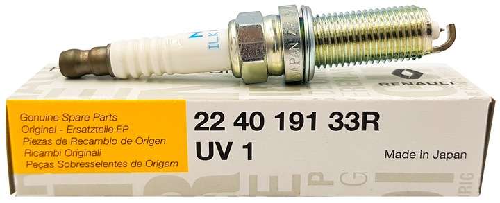 ŚWIECA ZAPŁONOWA RENAULT 224019133R UV1 NGK91121