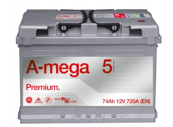 AKUMULATOR 74AH 680A A-MEGA PREMIUM M5