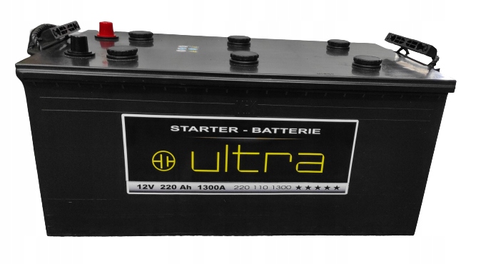 AKUMULATOR ULTRA BLACK 220AH/1300A