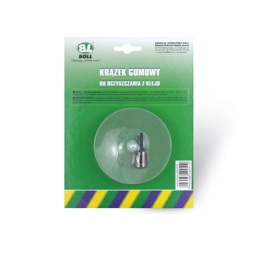 BOLL KRĄŻEK GUMOWY DO OCZYSZCZANIA ELEMENTÓW KAROSERII