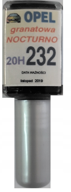 LAKIER ZAPRAWKOWY OPEL 20H 10ML