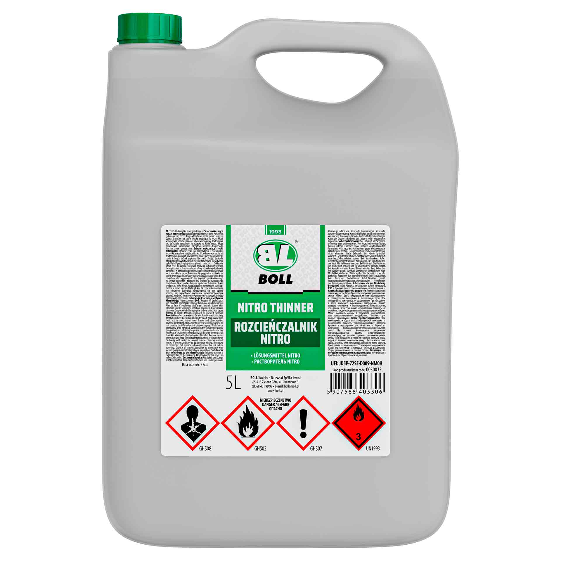 BOLL ROZCIĘCZALNIK NITRO 5L