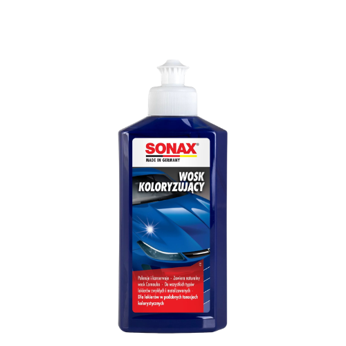 SONAX WOSK KOLORYZUJĄCY NIEBIESKI 250ML