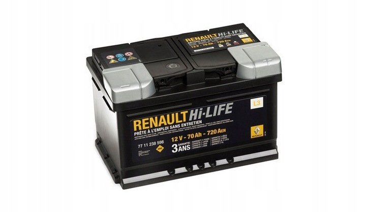 AKUMULATOR OR RENAULT 70AH 720A EFB START STOP