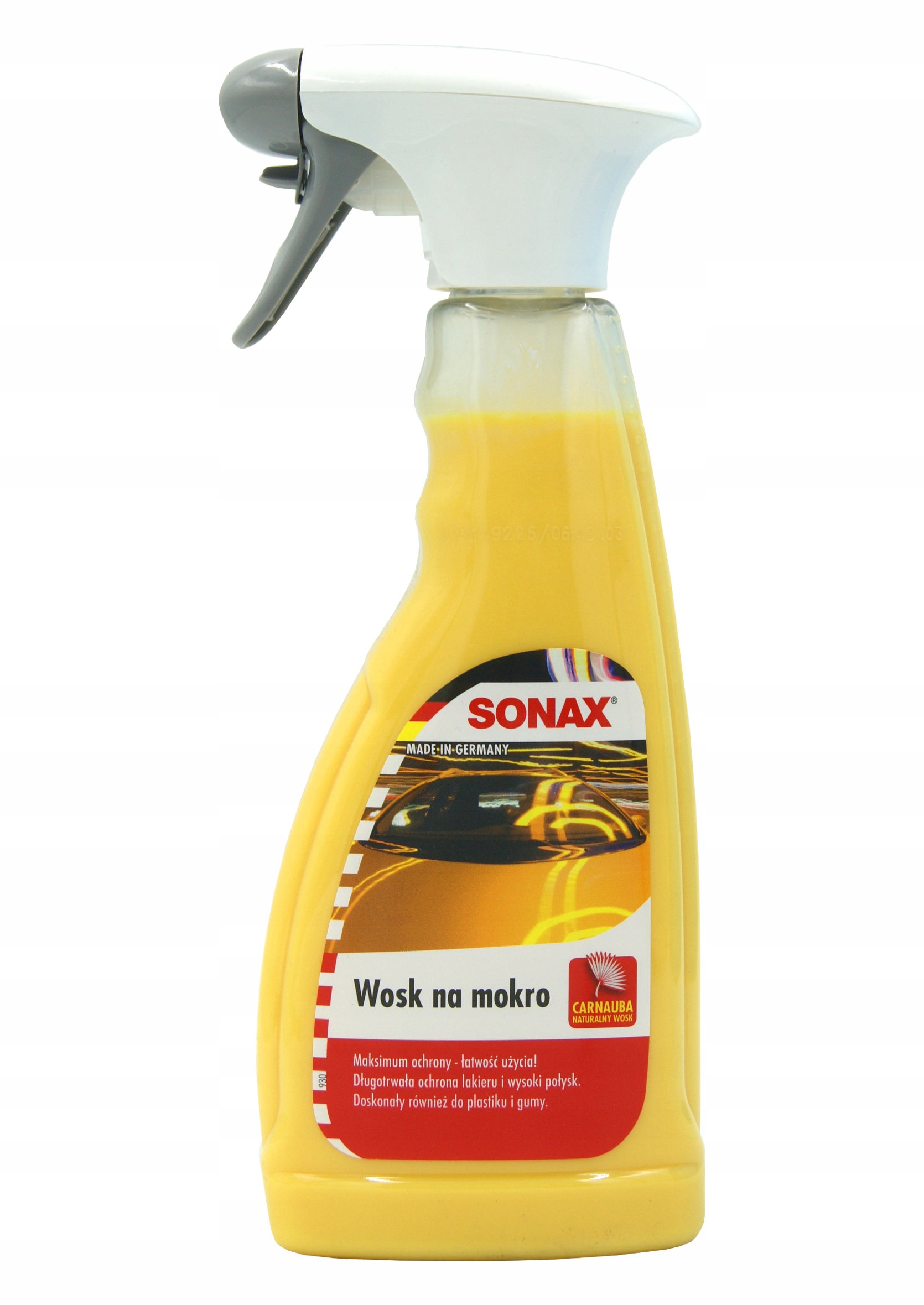 SONAX WOSK NA MOKRO CARNAUBA 500ML
