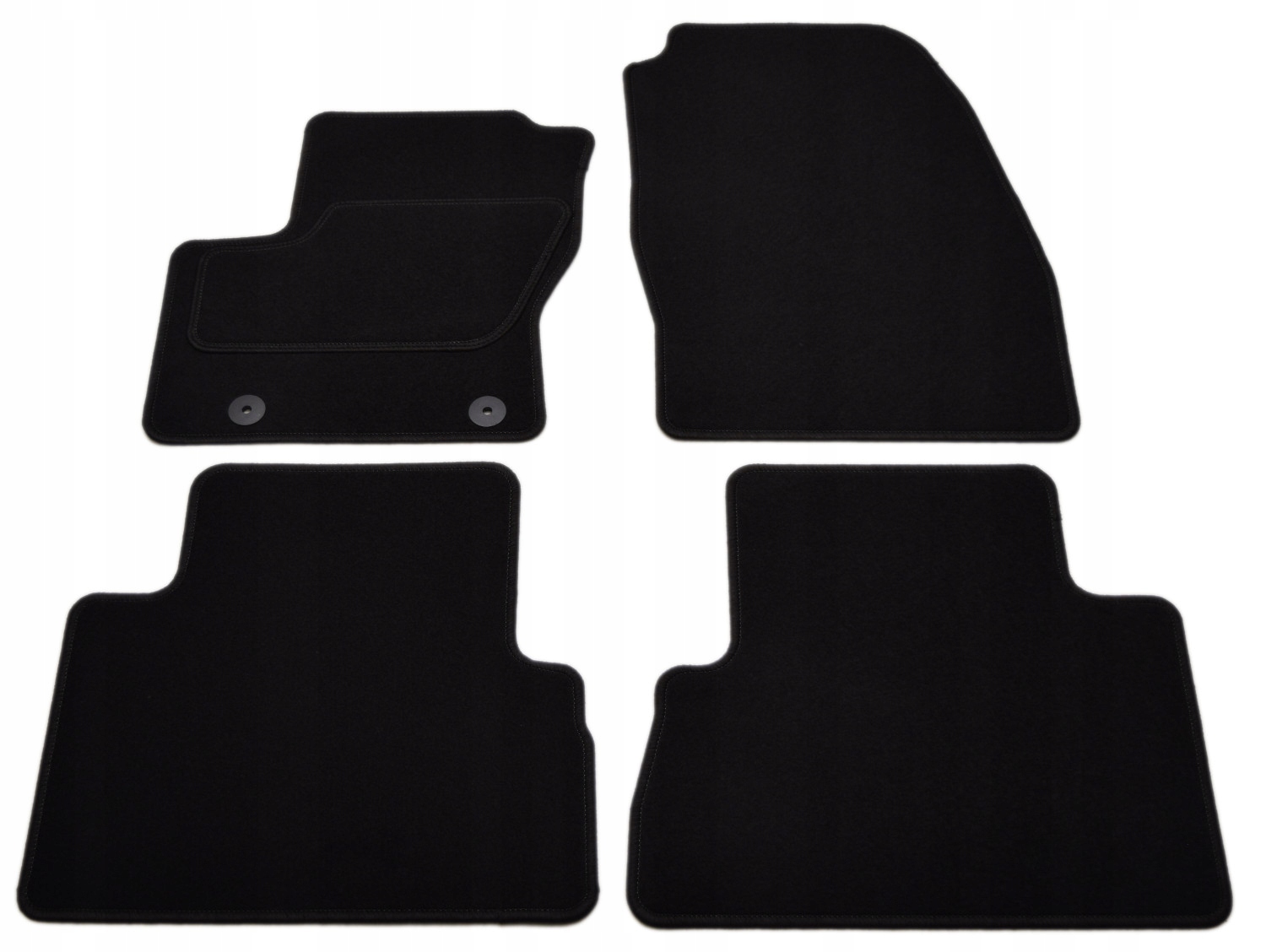 DYWANIKI SAMOCHODOWE WYCIERACZKI WELUROWE FORD GRAND C-MAX  15 - ...