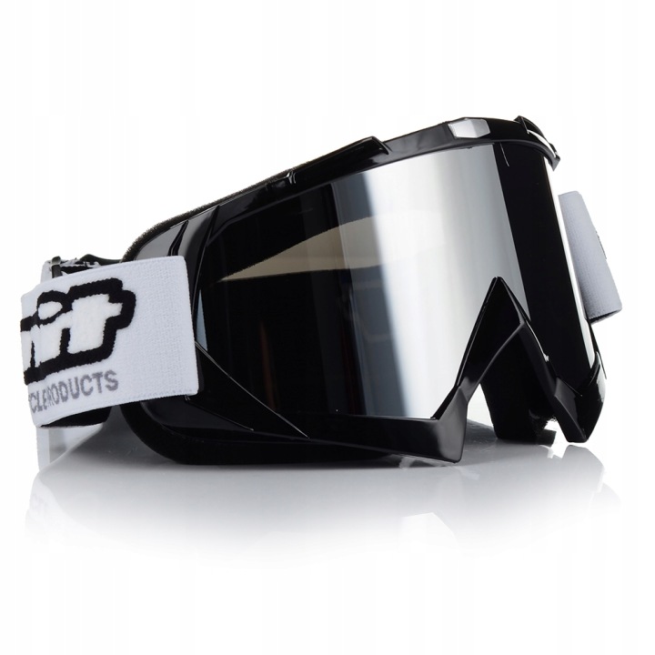 GOGLE CZARNE SZYBA SREBRNA MODEL NO.18 UNIT