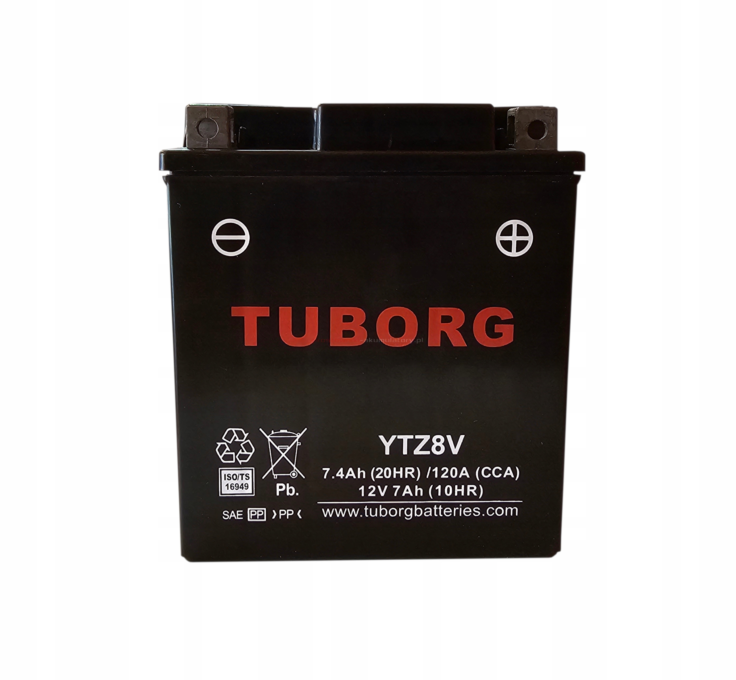 AKUMULATOR MOTOCYKLOWY TUBORG T-YTZ8V-GEL YTZ7L-BS 