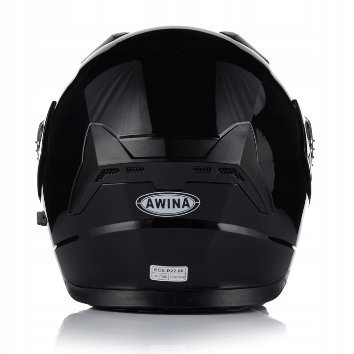 KASK AWINA OTWIERANA SZCZĘKA JK906 CZARNY M