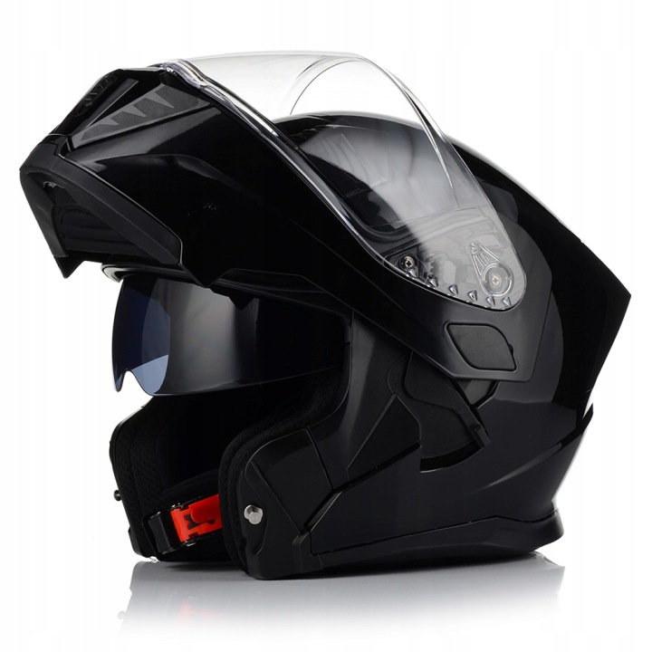 KASK AWINA OTWIERANA SZCZĘKA JK906 CZARNY L