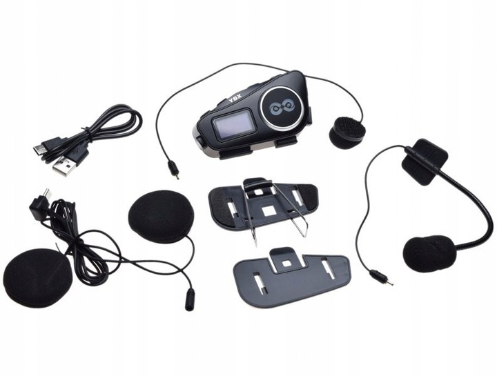 ZESTAW SŁUCHAWKOWY INTERKOM HELMET 1 KASK