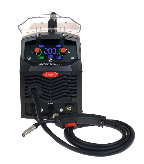 IDEAL SPAWARKA PRAKTIK MIG 200 SYNERGIC LED PMIG200SLED