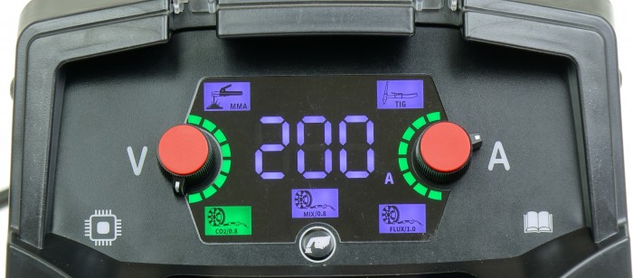 IDEAL SPAWARKA PRAKTIK MIG 200 SYNERGIC LED PMIG200SLED