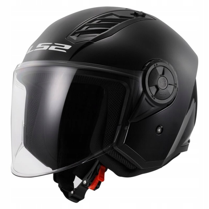 KASK LS2 OF616 AIRFLOW II SOLID BLACK-06 L 59-60CM