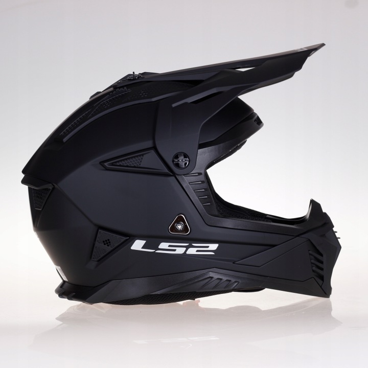 KASK LS2 MX708 FAST II SOLID MATT BLACK L 59-60CM