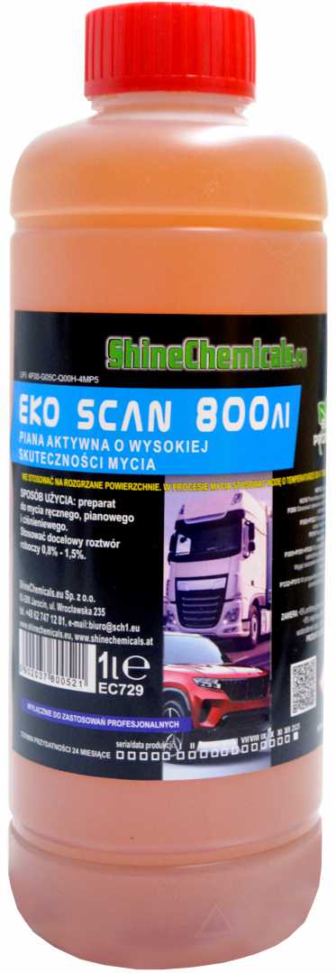 SHINE EKO SCAN 800 1L piana aktywna