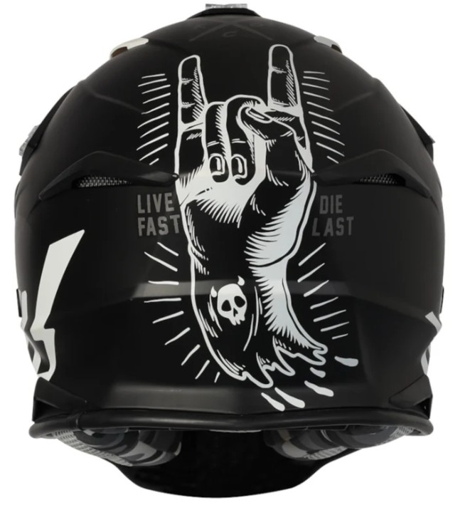 KASK JUST1 J39 ROCK RED WHITE BLACK MATT XXL HOMOLOGACJA