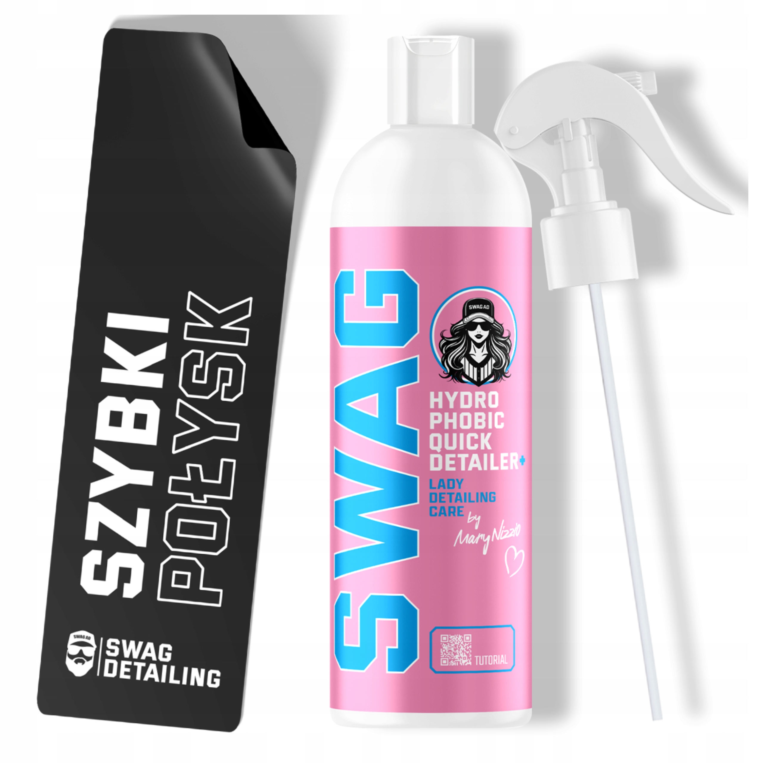 SWAG LADY HYDROPHOBIC QUICK DETAILER+  500ml  KONSERWACJA LAKIERU