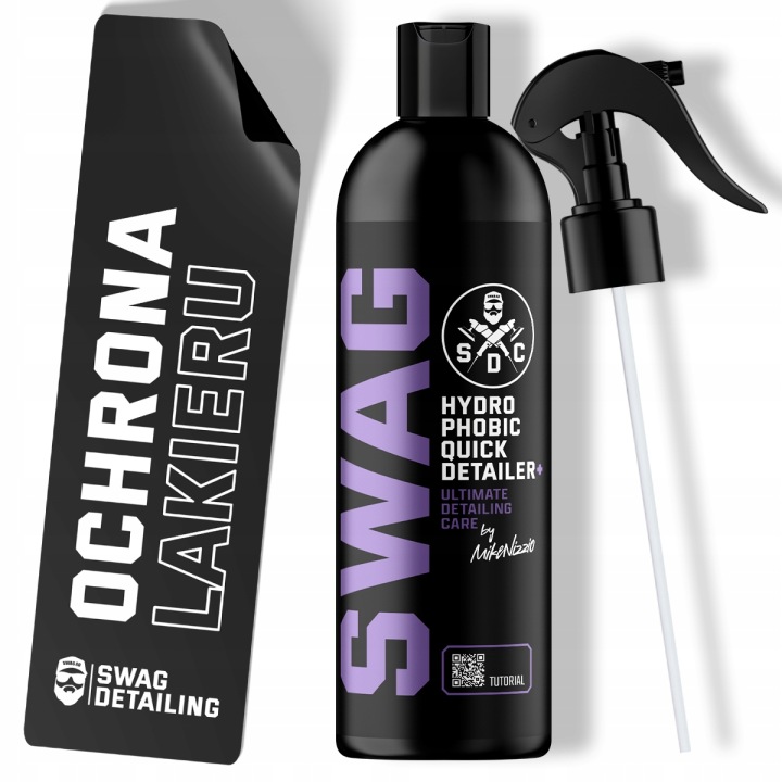 SWAG HYDROPHOBIC QUICK DETAILER 500ml - DO LAKIERU, METALU I PLASTIKU