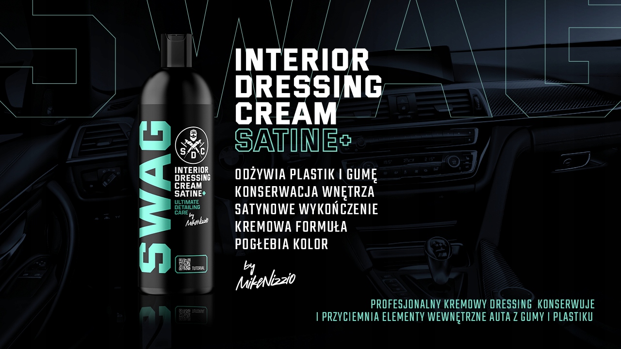SWAG INTERIOR DRESSING CREAM SATINE+  500ml 