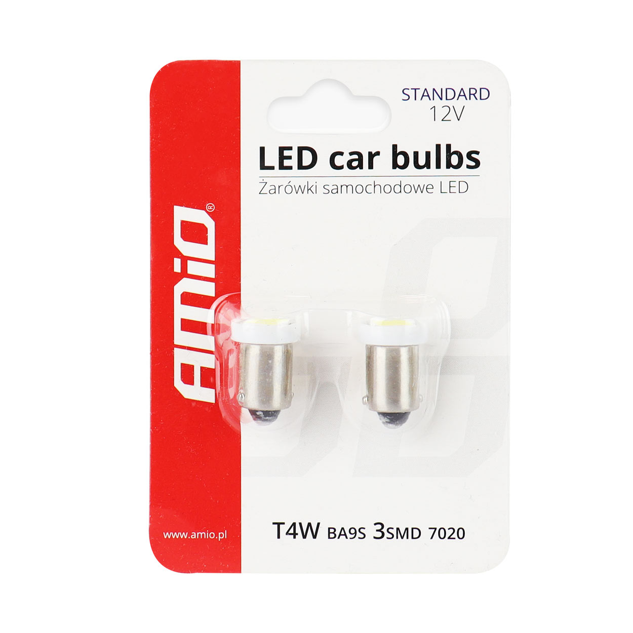 ŻARÓWKI LED STANDARD T4W  7020 12V
