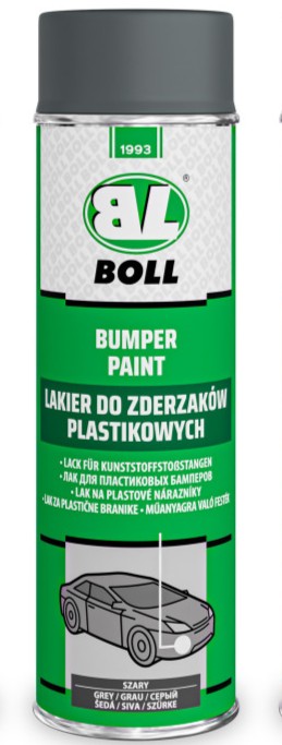 BOLL LAKIER DO ZDERZAKÓW PLASTIKOWYCH SZARY