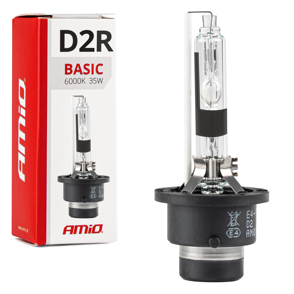 AMIO ŻARNIK KSENON D2R BASIC 6000K 35W
