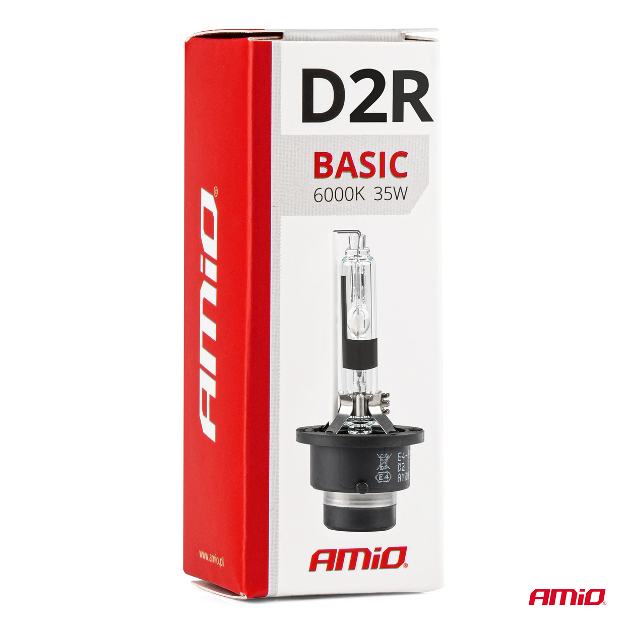 AMIO ŻARNIK KSENON D2R BASIC 6000K 35W