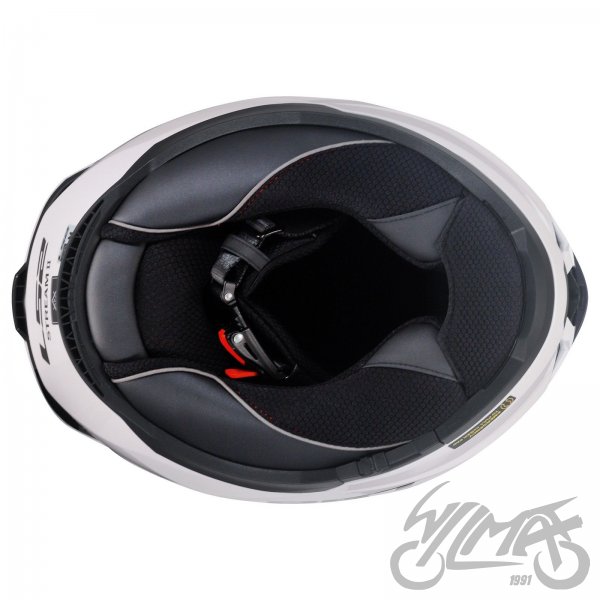 KASK LS2 FF808 STREAM II SOLID WHITE-06 XS