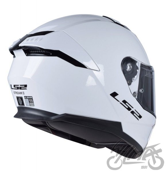 KASK LS2 FF808 STREAM II SOLID WHITE-06 M