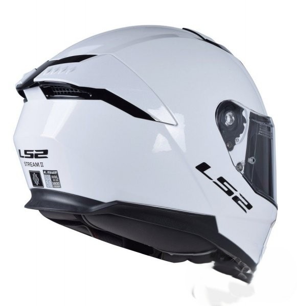 KASK LS2 FF808 STREAM II SOLID WHITE-06 M 57-58 CM