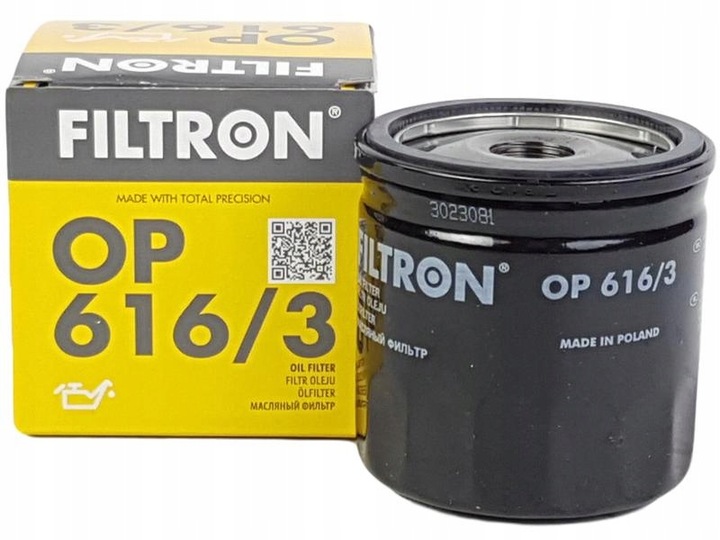 FILTR OLEJU FILTRON OP 616/3 