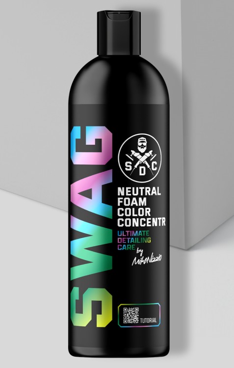 SWAG NEUTRAL FOAM COLOR  500ml AKTYWNA PIANA  KOLOROWY ŚNIEG
