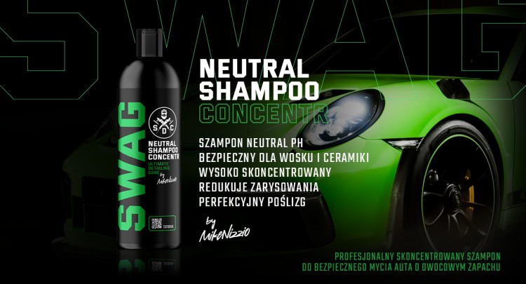 SWAG NEUTRAL SHAMPOO CONCENTR  5L  BEZPIECZNY DLA POWŁOK  GĘSTA PIANA 