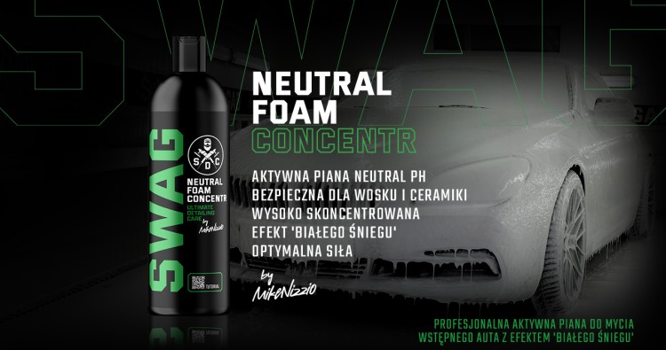 SWAG NEUTRAL FOAM COLOR 5L  AKTYWNA PIANA  