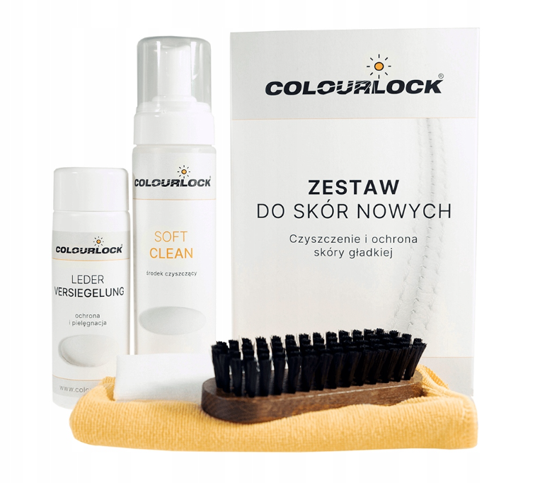 COLOURLOCK ZESTAW DO NOWYCH SKÓR CZYŚCI I KONSERWUJE