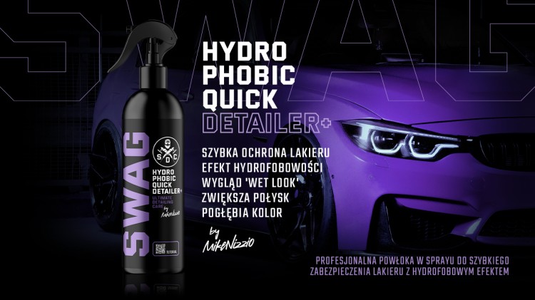 SWAG  HYDROPHOBIC QUICK DETAILER+  500ml 
