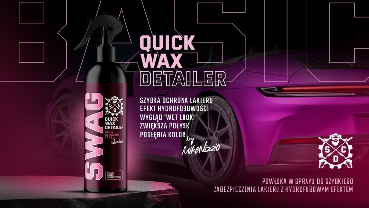 SWAG BASIC QUICK WAX DETAILER / 500ml