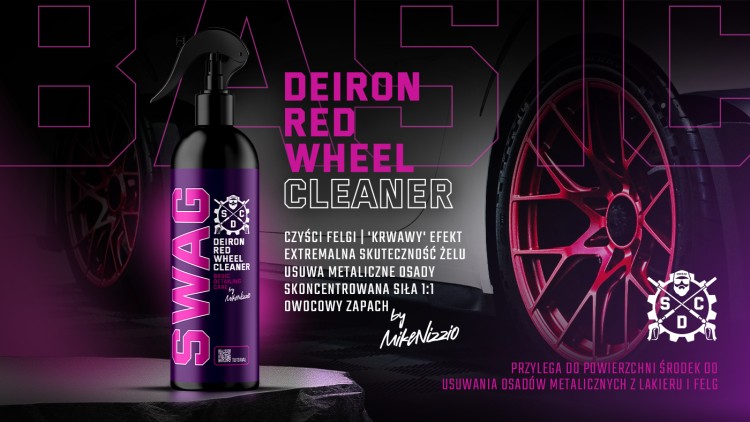 SWAG BASIC DEIRON RED WHEEL CLEANER  500ml 