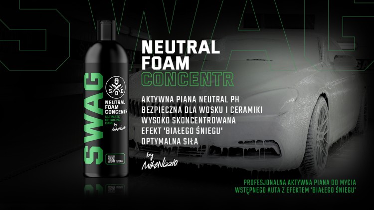 SWAG NEUTRAL FOAM 1:20 V.3  NOWA FORMUŁA  5L 