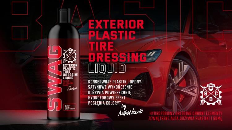 SWAG BASIC EXTERIOR PLASTIC TIRE DRESSING LIQUID 250ml