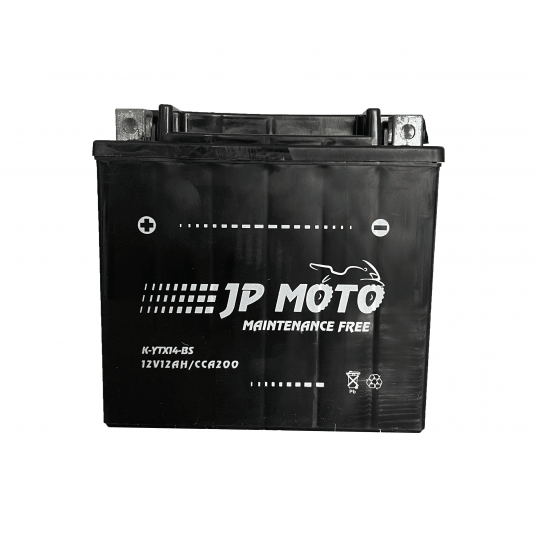 AKUMULATOR MOTOCYKLOWY JP-MOTO K-YTX14-BS MTX14 ETX14 RTX14