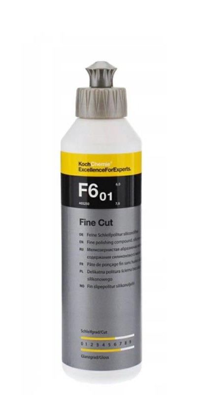 KOCH-CHEMIE FINE CUT F6.01 0,25L PASTA POLERSKA ŚREDNIO ŚCIERNIA