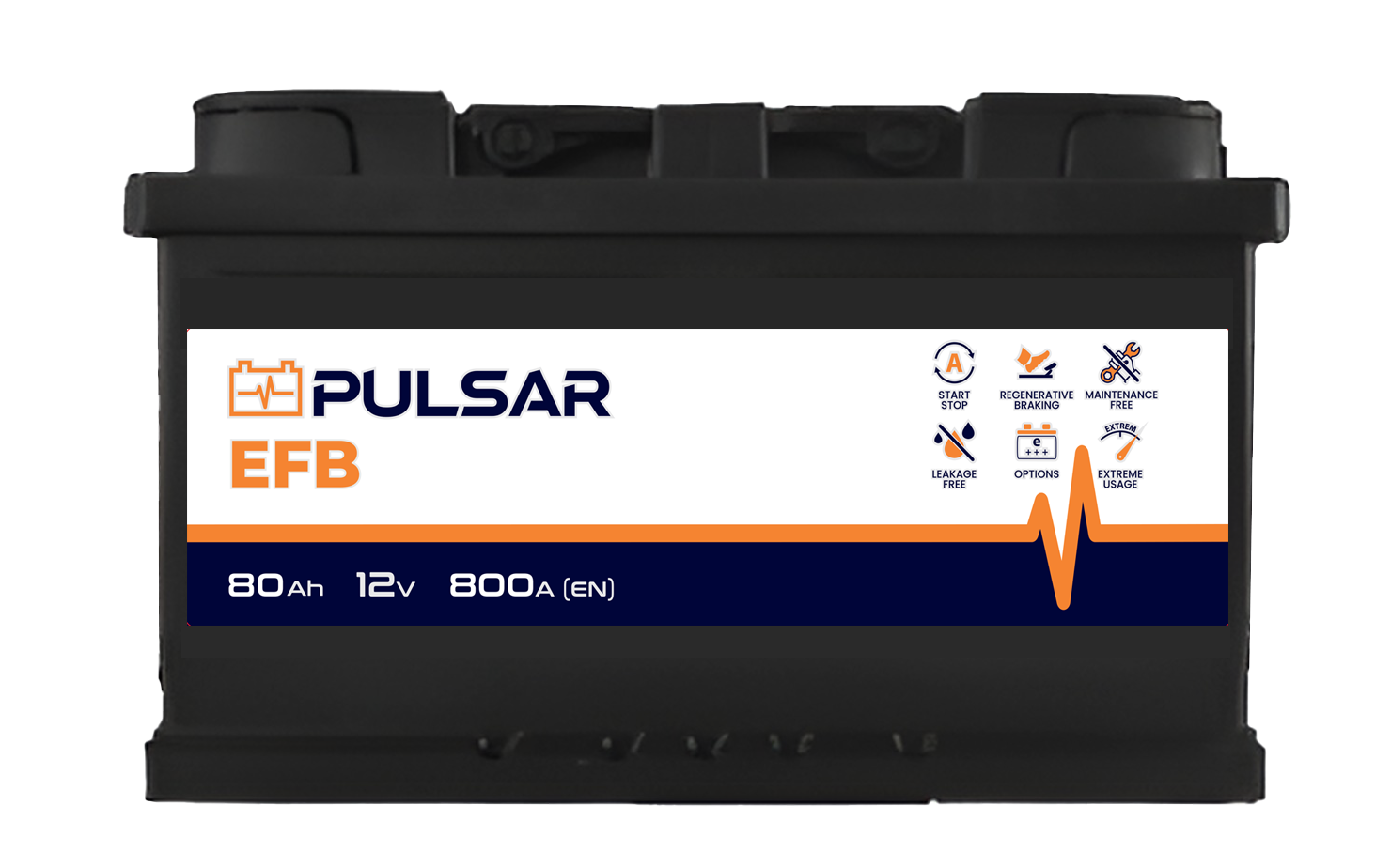 AKUMULATOR PULSAR EFB 80AH 800A