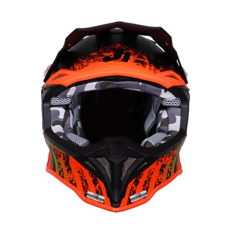 KASK JUST1 J39 STORM ORANGE SAND BLACK MATT S HOMOLOGACJA